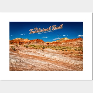 Toadstool Trail at Grand Staircase-Escalante National Monument Posters and Art